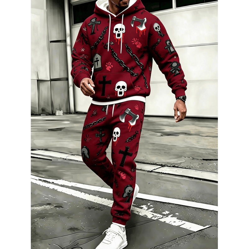 Wine & Beer Guayaquil - Heren Hoodie met print van een