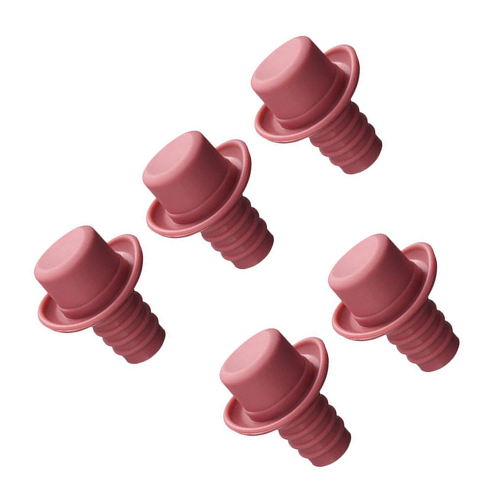 5 stuks hoogwaardige siliconen - Wine Beer Hat recensie en prijs